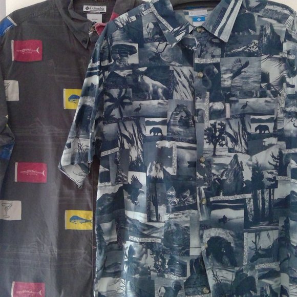 2- Columbia Button down shirts - Size Large WHAT A DEAL! - Picture 2 of 7